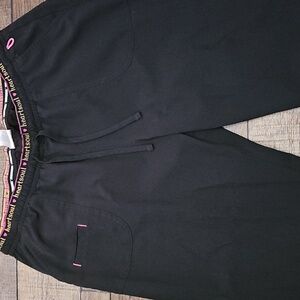 Large heart soul scrub pants